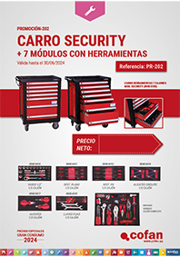 CARRO SECURITY+7 MÓDULOS CON HERRAMIENTAS